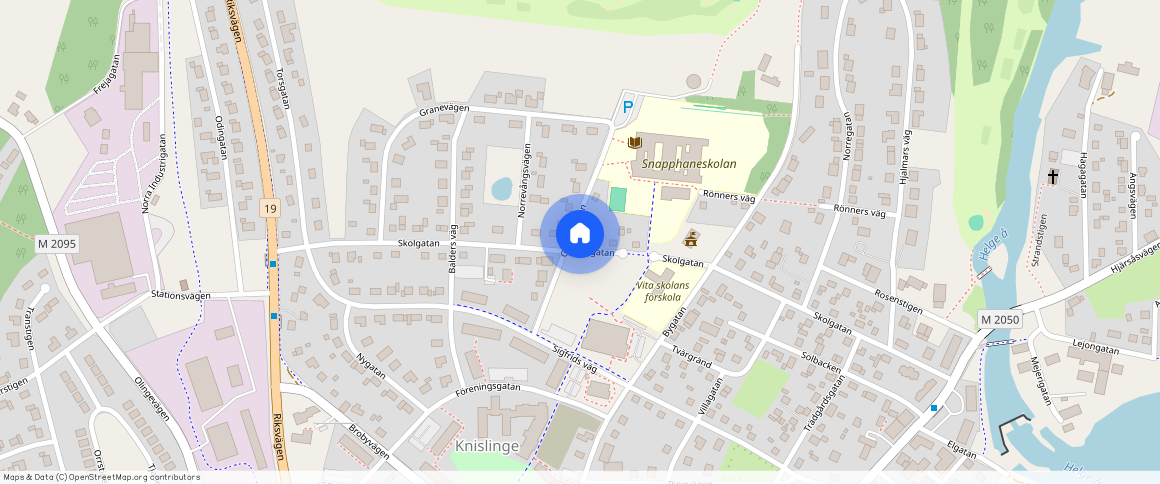 Skolgatan, Knislinge