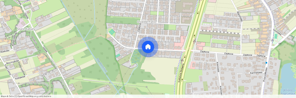 Warszawa, Wilanów, Zapłocie