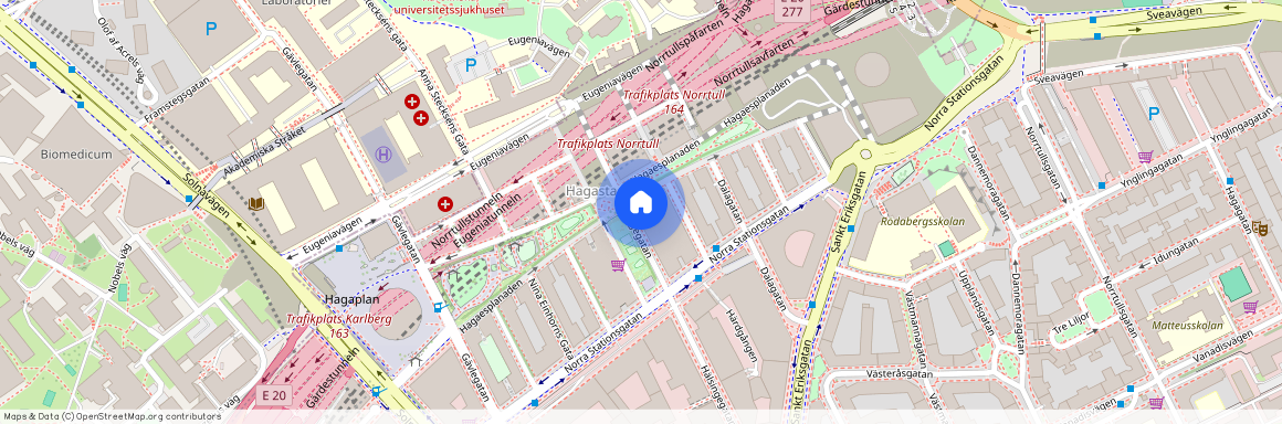 Lise Meitners Gata 8, Vasastaden