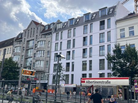 Weißensee: Berliner Allee: ERSTBEZUG im NEUBAU per Oktober 2024 : 1,5-Zi- EG- Whg. mit TERRASSE - Photo 5