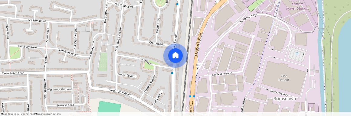 Brimsdown Avenue, Enfield EN3, London