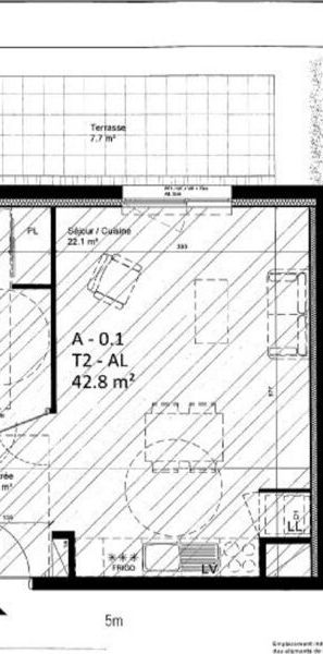 Appartement à louer 2 pièces • 42,80 m2 Lille - Photo 2