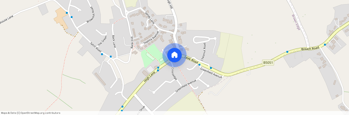 High Lane, Brown Edge, Stoke-on-Trent, ST6