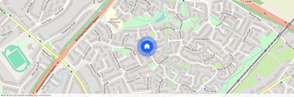 Mountserrat Road, Bromsgrove, Worcestershire, B60