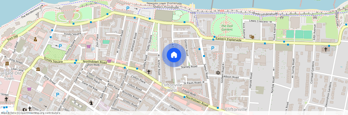 Edgar Road, Cliftonville, Margate, Kent, CT9