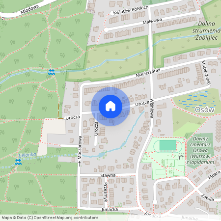 ul. Urocza, Osów, Zachód, Szczecin, zachodniopomorskie