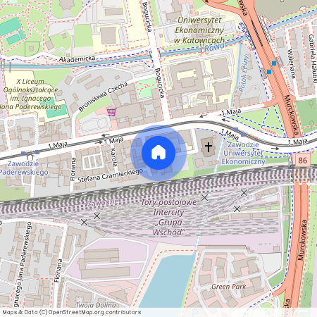 ul. Władysława Łokietka, Zawodzie, Katowice, śląskie