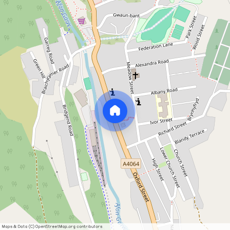 Oxford Street, Pontycymer, BRIDGEND