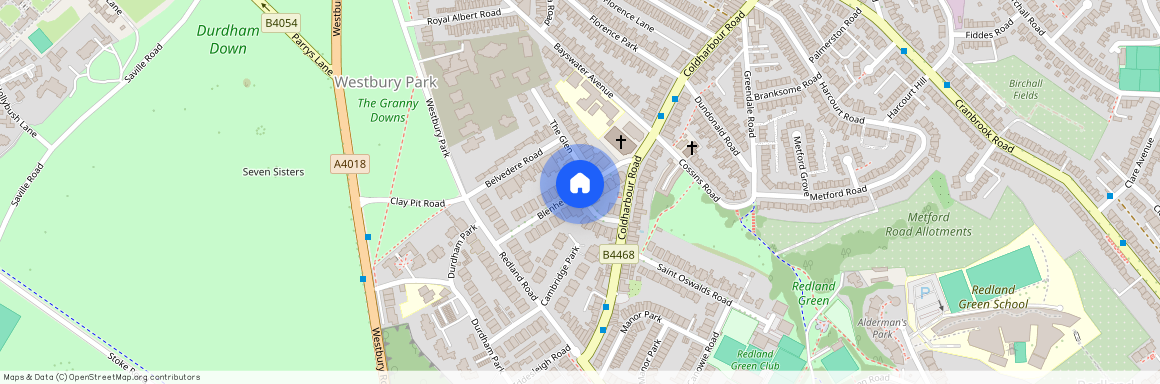 Blenheim Rd, Redland, Bristol BS6 7JL, UK