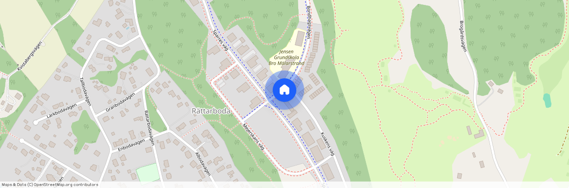 Sparres väg 17A, Bro