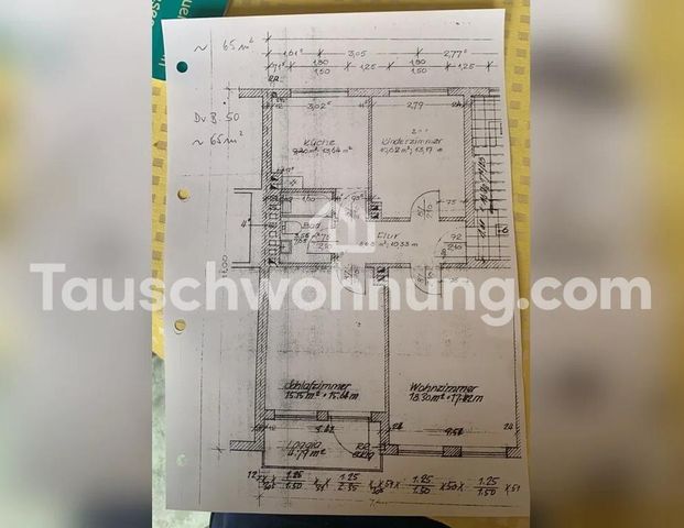 TAUSCHWOHNUNG Gut gelegende dreizimmer Wohnung in der Bahnhofsvorstaft - Photo 1