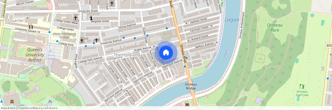 5 Bedroom Apartment, 9 Fitzwilliam Square, Queens Quarter, Belfast, BT7 1JH