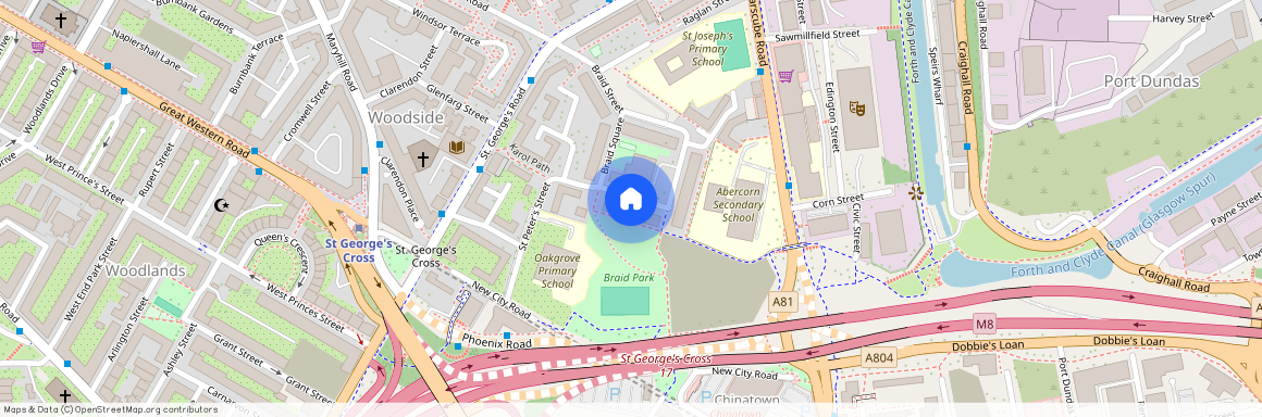 Braid Square, Glasgow, G4