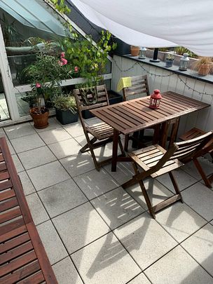 Traumhafte Galeriewohnung mit Terrasse in zentraler Lage von St. Tönis! - Foto 1