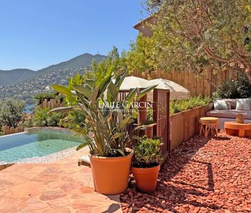 A louer Théoule sur mer Cote d'Azur, Estérel, maison vue mer, pisci... - Photo 6