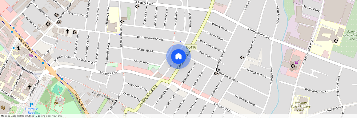 East Park Road, East Park Road LE5