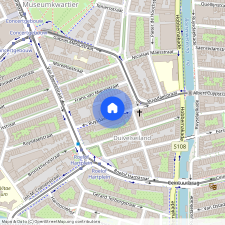 Ruysdaelstraat 42-H, Johannes Vermeerbuurt, 1071XE, Amsterdam