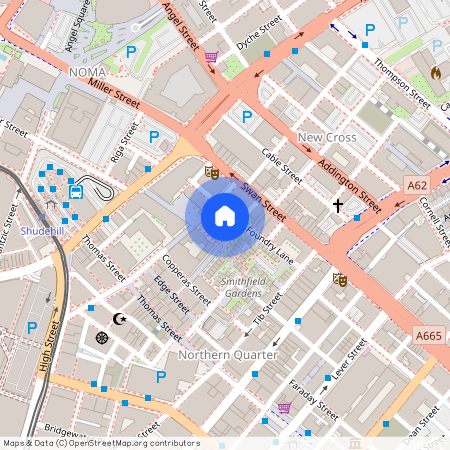 One Smithfield Square, 122 High Street, Northern Quarter, Manchester, M4