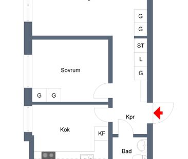 Drottninggatan 17 A, Motala – 2 r.o.k – 51 kvm - Photo 2