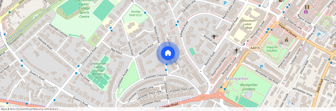 Lansdown Terrace, Cheltenham. GL50