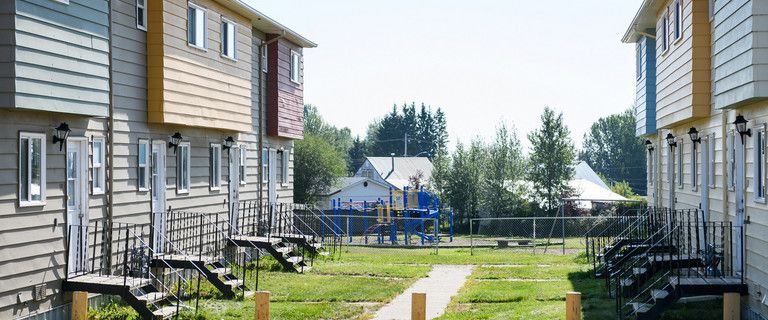 Klondike Townhouses | 5422 Airport Drive, Fort Nelson - Photo 1