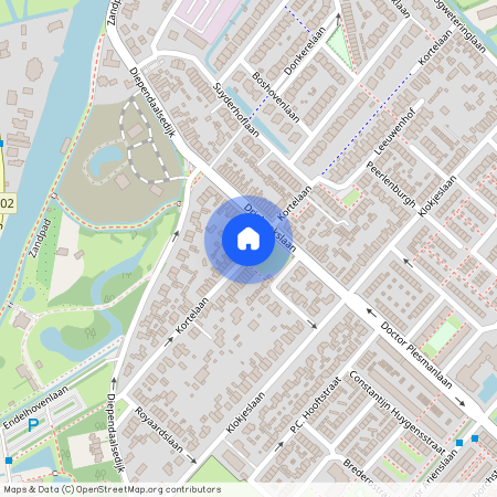 Lanenkwartier, 3601 HK, Kortelaan, Maarssen