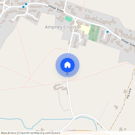 School Lane, Ampney Crucis
