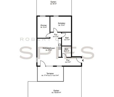 Neubau Park Side: Hochwertige 3-Zimmer-Wohnung mit zwei Gärten - Photo 1