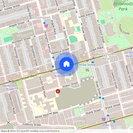 537&539 Queen Street, 2/F, Toronto