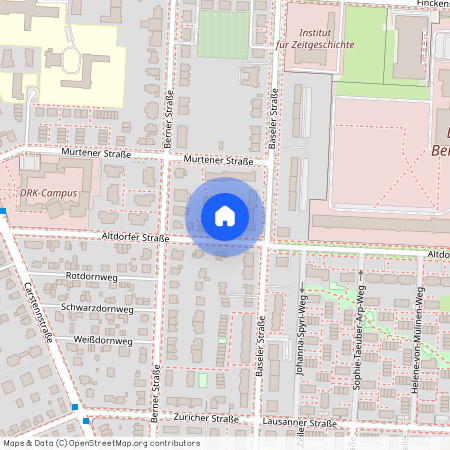 Altdorfer Str. 36, 12205 Berlin OT Lichterfelde, Zur Karte