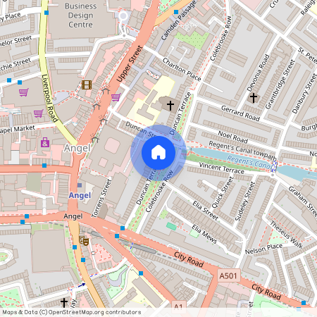Duncan Terrace, Angel, Islington, London, N1