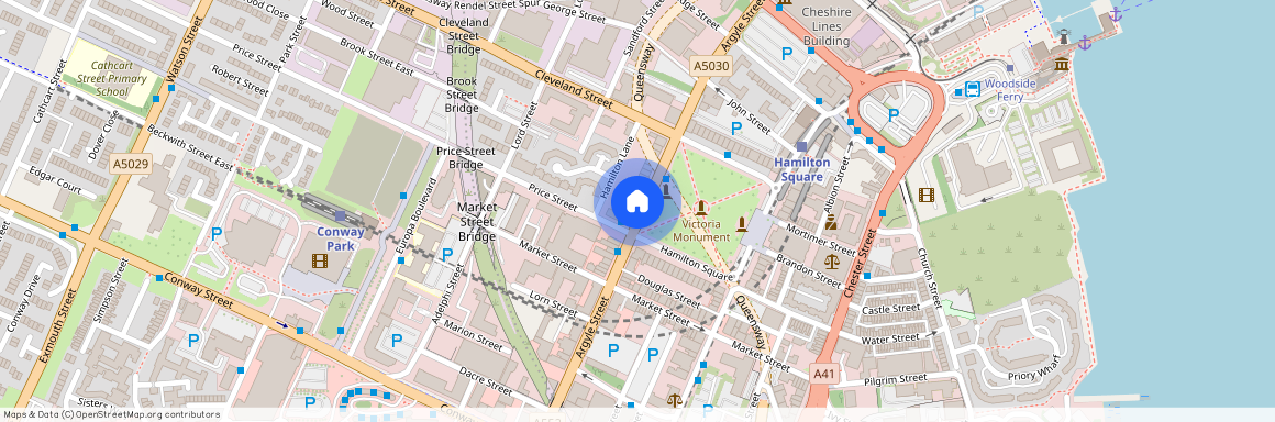 Hamilton Square, Birkenhead, Wirral, Merseyside, CH41