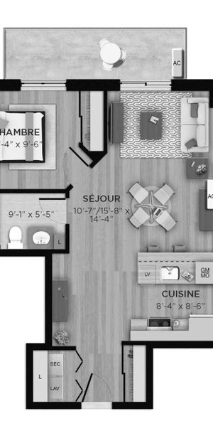 55 Et Plus, Très Grand Appartement - Photo 2