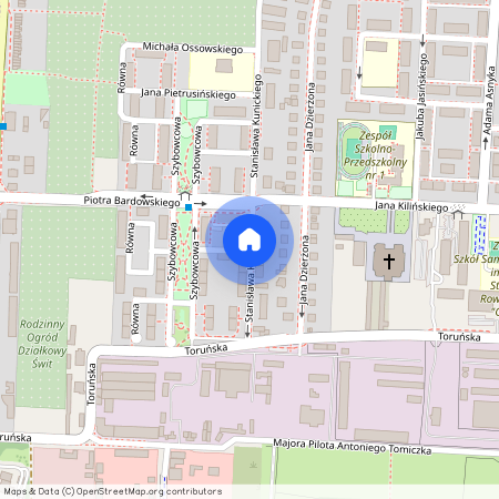 ul. Stanisława Ignacego Witkiewicza, Trynek, Gliwice, śląskie