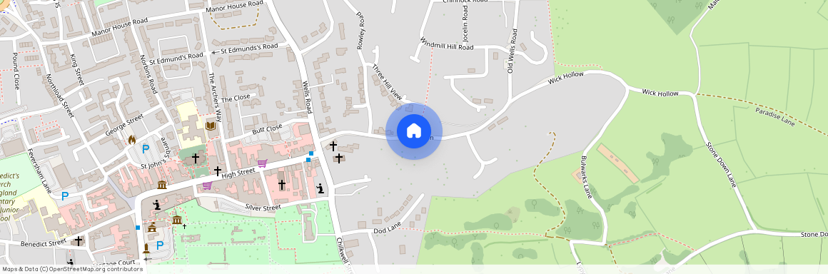 Bove Town, Glastonbury