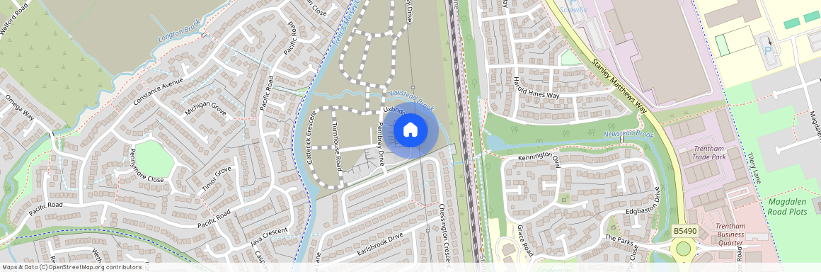 Uxbridge Crescent, Stoke-on-Trent, Staffordshire, ST4