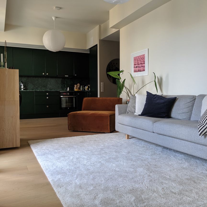 Lyxig tvåa nära Nytorget med utsikt över Globen - Foto 1