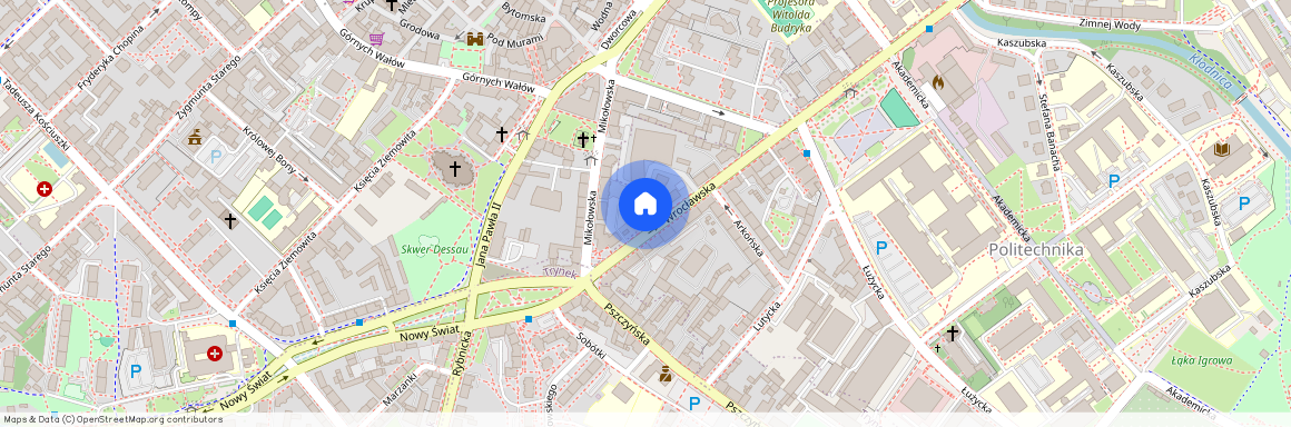 ul. Wrocławska, Politechnika, Gliwice, śląskie