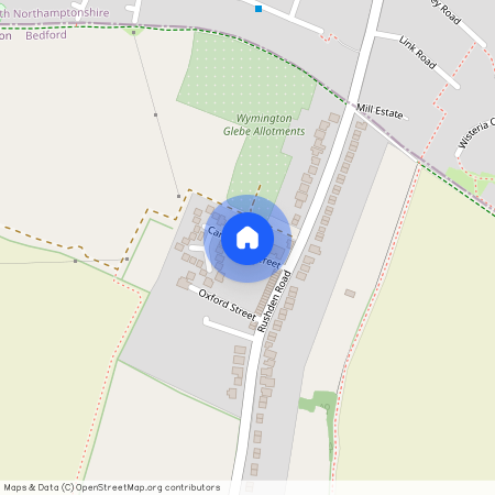 Cambridge Street, Wymington, Rushden