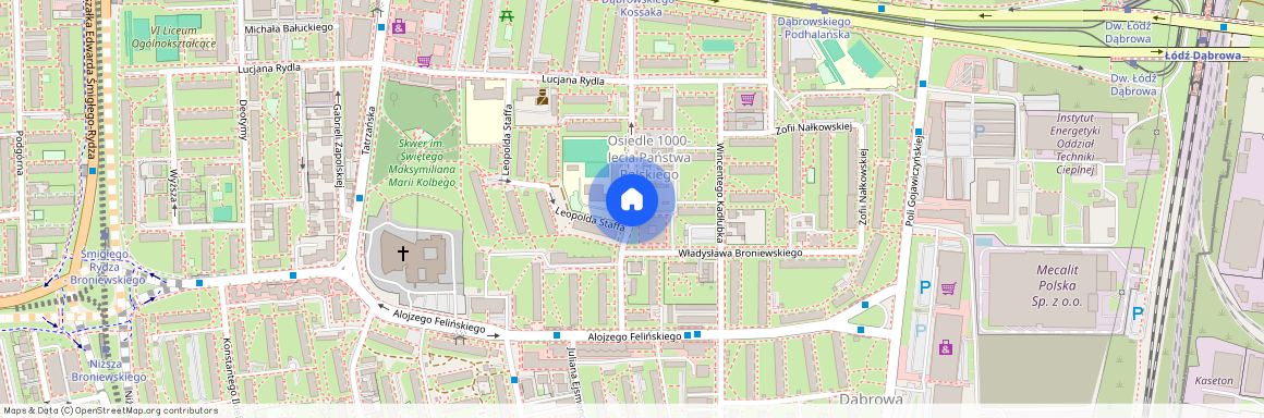 Łódź, Górna, Dąbrowa, Władysława Anczyca