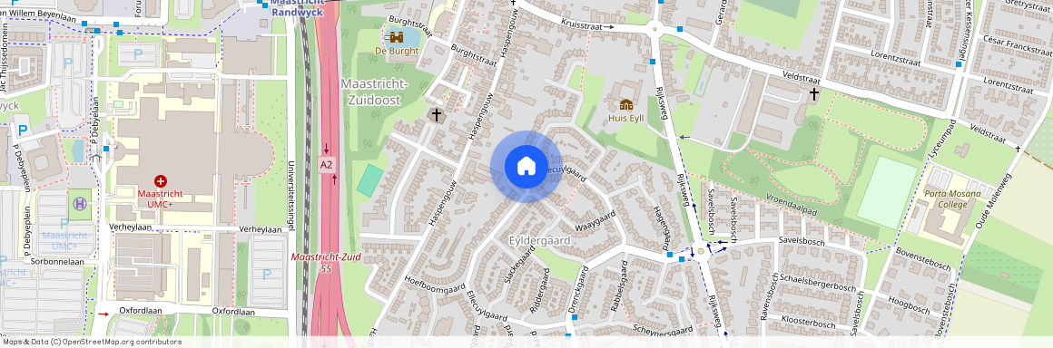 Ellecuylgaard 60, Room no. C22, Maastricht