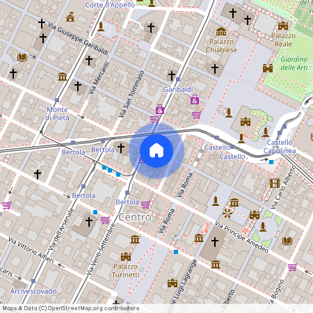 Via Monte di Pietà, Turin, Piedmont 10121