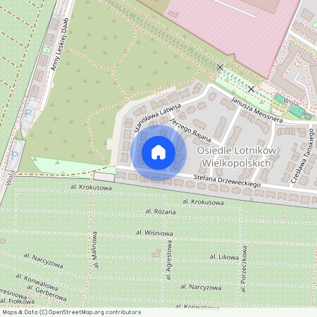 ul. 5 Stycznia, os. Lotników Wielkopolskich, Jeżyce, Poznań, wielkopolskie