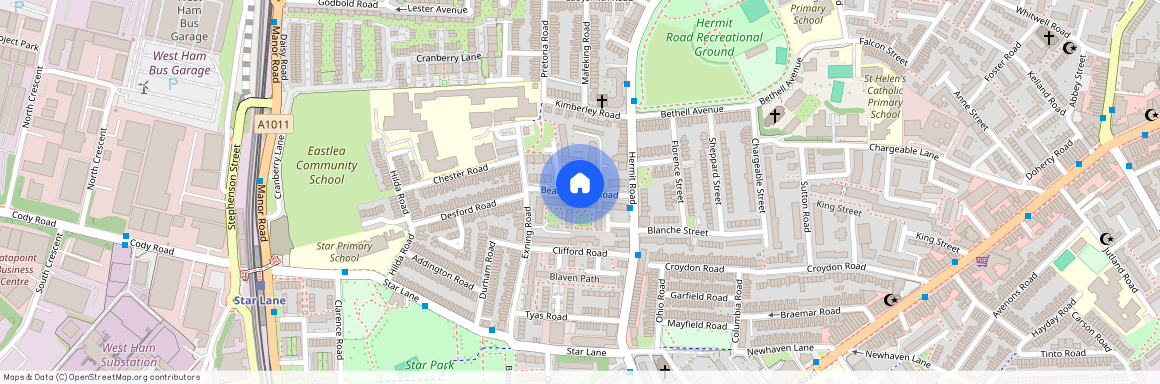Beaconsfield Road, E16, West Ham, London, E16