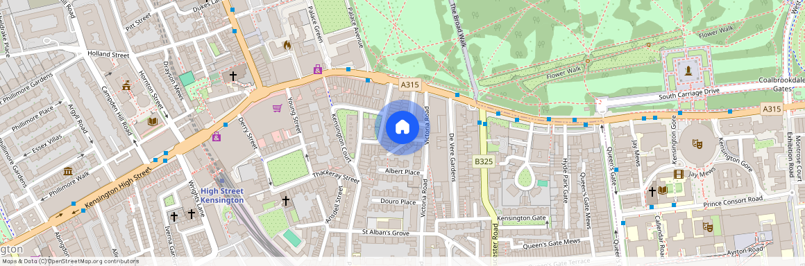 Penthouse, Prince of Wales Terrace, Kensington, W8