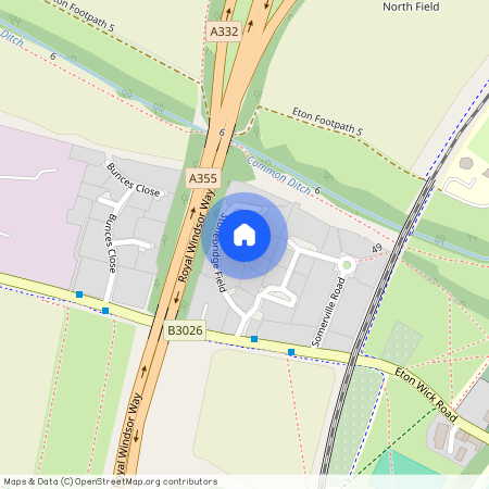 Stonebridge Field, Eton, Windsor, Berkshire, SL4