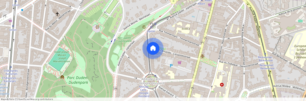 Rue Cervantes 5, 1190, Forest