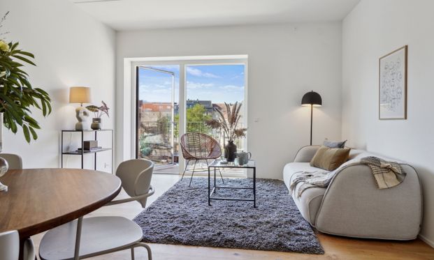 Møntmesterhus - Stor 3-værelses lejlighed med antan og stor lækker fælles tagterrasse - Foto 1