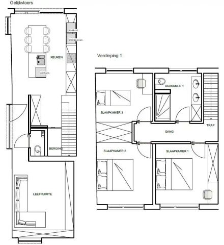 Energiezuinige gezinswoning met 3 slpk, tuin en autostaanplaats (+ garage) - Foto 4