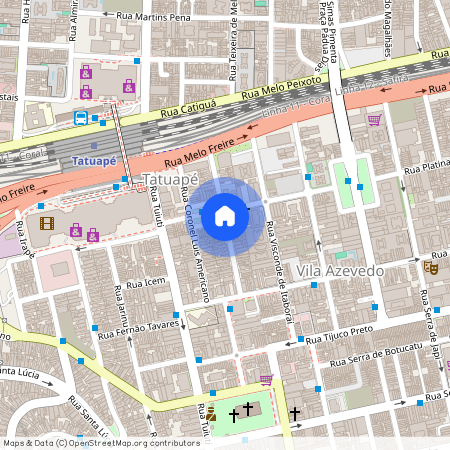 Rua Coronel Joaquim Antônio Dias, Vila Azevedo, São Paulo